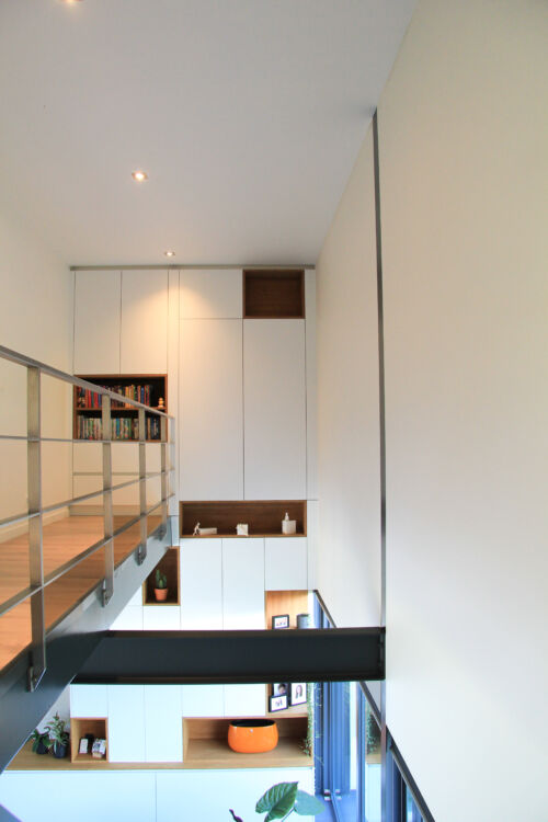 Kastenwand in vide